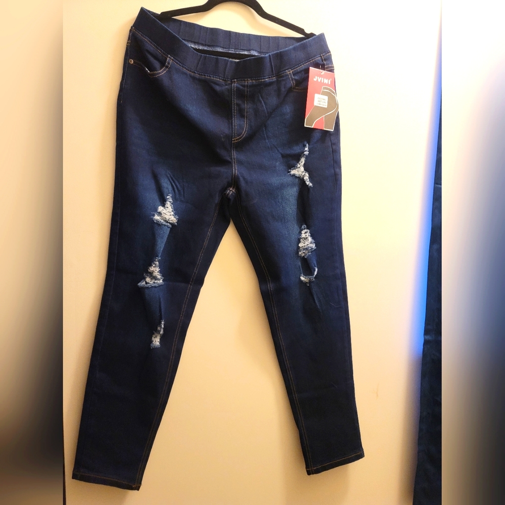 NWT Dark Blue Jeggings